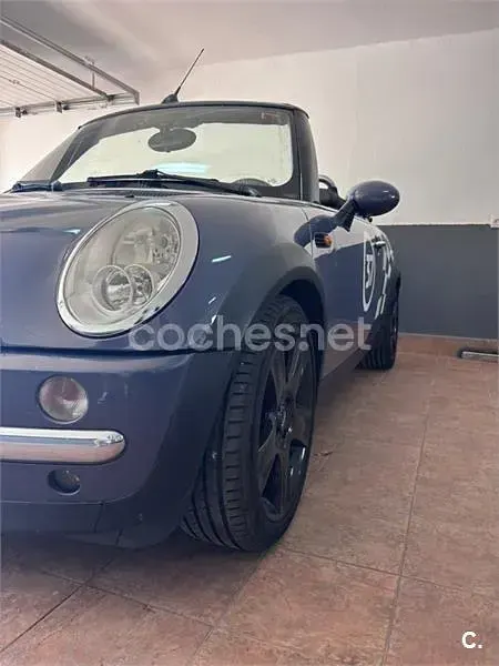 Usado Mini Cooper Cabriolet 116 CV (85 kW) 2004 Azul Descapotable