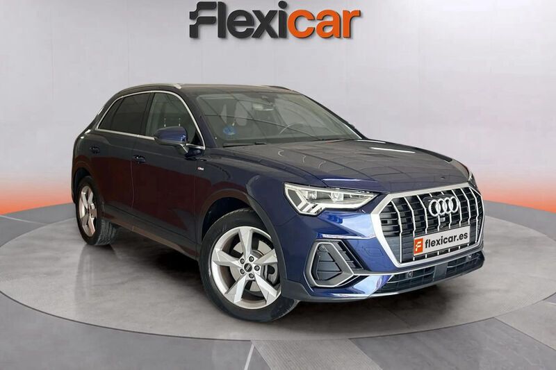 Azul Usado 2021 Audi Q3 S-Line SUV | 33.990 € - Imagen 1/4