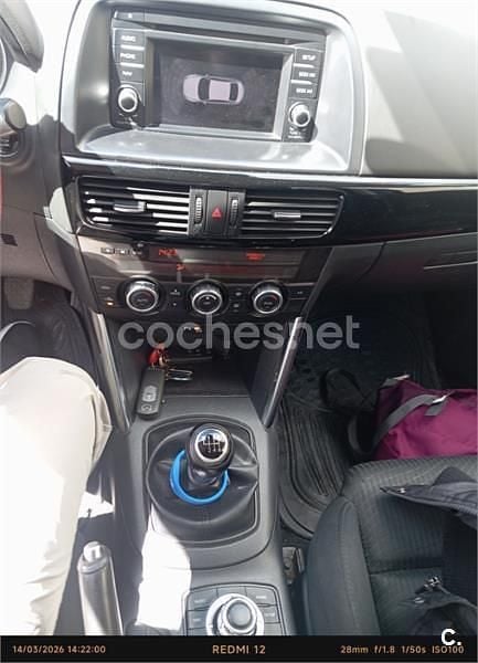 Usado Mazda CX-5 Style 150 CV (110 kW) 2014 Gris / plata SUV