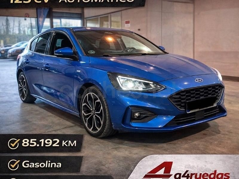 Usado Ford Focus ST-Line 125 CV (91 kW) 2021 Azul Utilitario