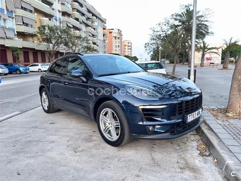 Usado Porsche Macan S 258 CV (189 kW) 2017 Azul SUV