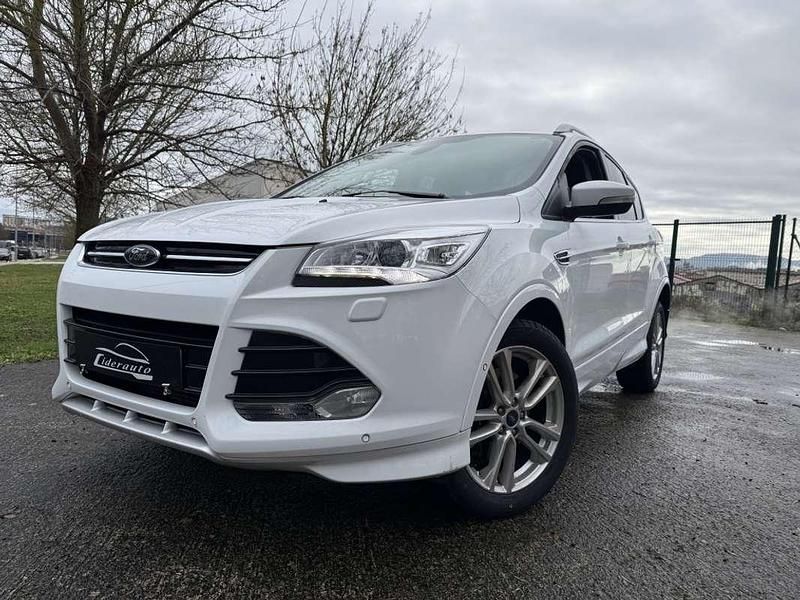 Brugt Ford Kuga Titanium 163 HK (119 kW) 2014 Hvid SUV