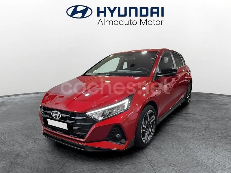 Rojo (tapicería negra) Usado 2024 Hyundai i20 N Line | 22.500 € (Caro) - Imagen 1/3
