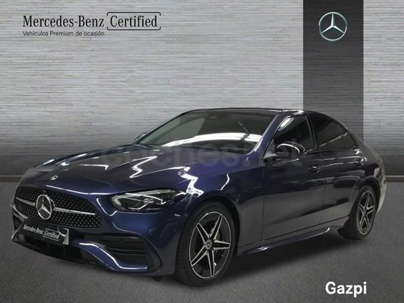 Usado Mercedes C200 163 CV (119 kW) 2024 Azul Berlina