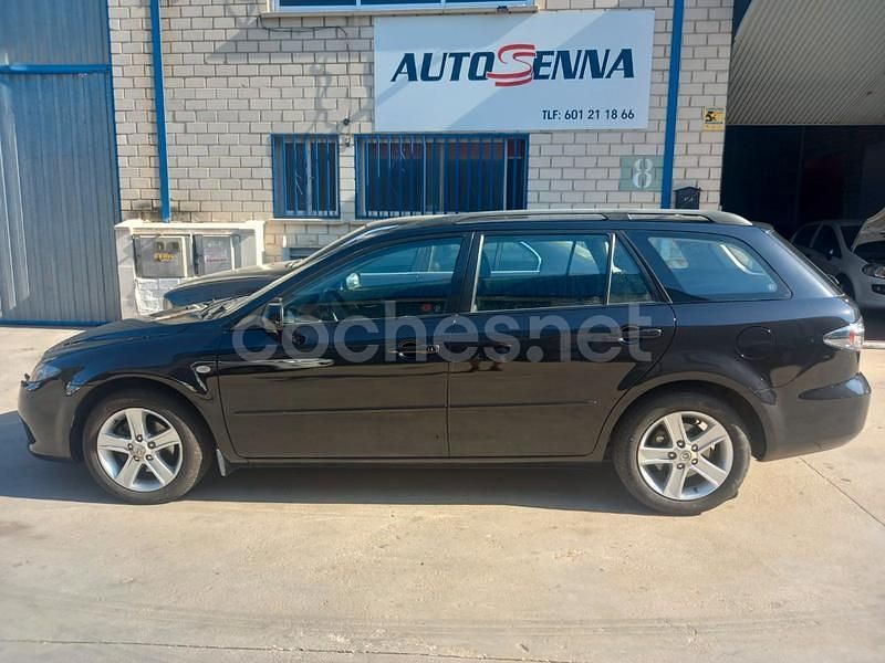 Negro Usado 2007 Mazda 6 Sportive Familiar | 1500 € (Super precio) - Imagen 1/4