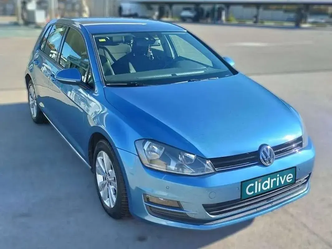 Usado VW Golf VII 105 CV (77 kW) 2013 Azul Utilitario