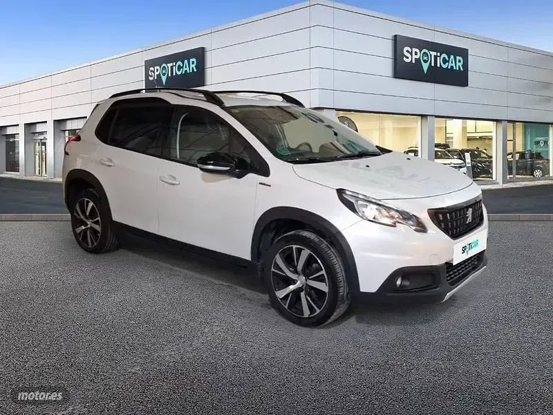Usado Peugeot 2008 GT-line 130 CV (95 kW) 2018 Blanco SUV