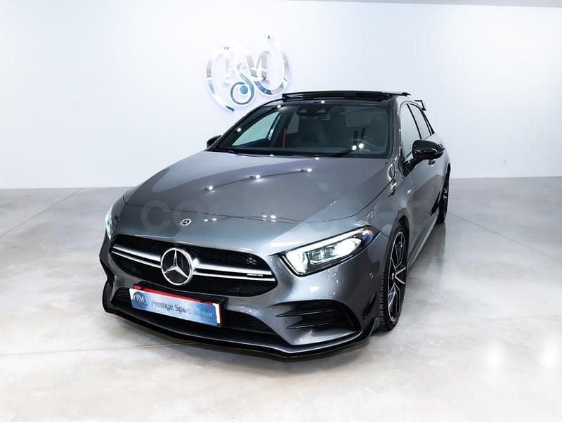 Usado Mercedes A35 AMG 306 CV (225 kW) 2022 Gris / plata Berlina