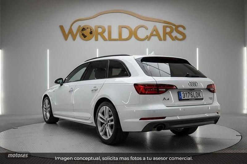 Usado Audi A4 Advanced Plus 163 CV (119 kW) 2019 Blanco Familiar