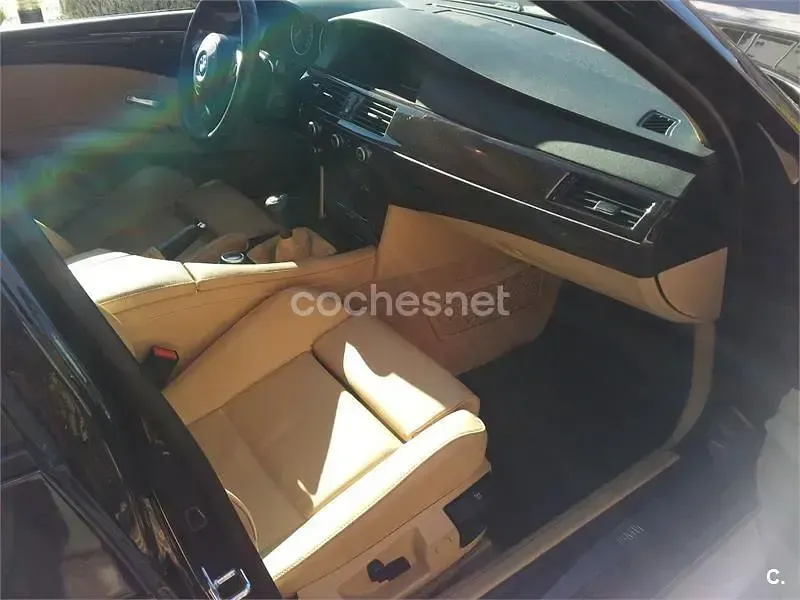 Usado BMW 525 218 CV (160 kW) 2008 Negro Berlina