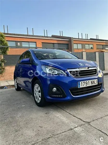 Usado Peugeot 108 Active 72 CV (52 kW) 2020 Azul Berlina