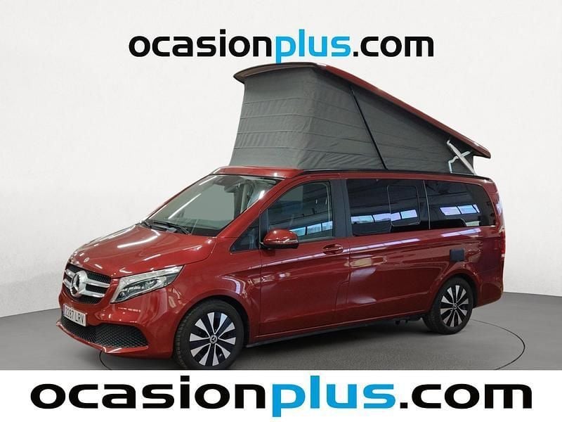 Rojo Usado 2021 Mercedes V250 Marco Polo Monovolumen | 63.546 € (Buen precio) - Imagen 1/4