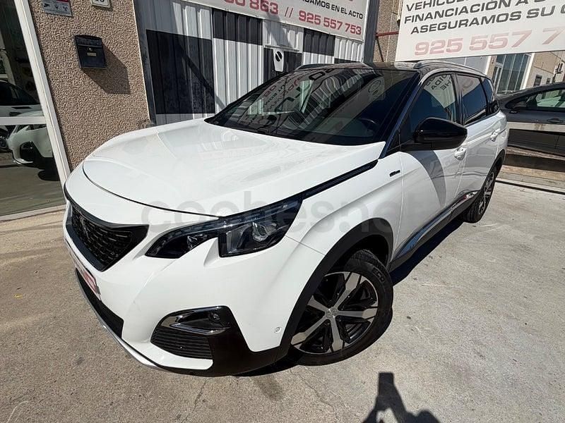 Usado Peugeot 5008 Active 120 CV (88 kW) 2018 Blanco SUV