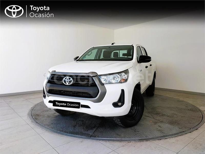 Blanco Usado 2021 Toyota HiLux Recogida | 27.900 € (Precio justo) - Imagen 1/4