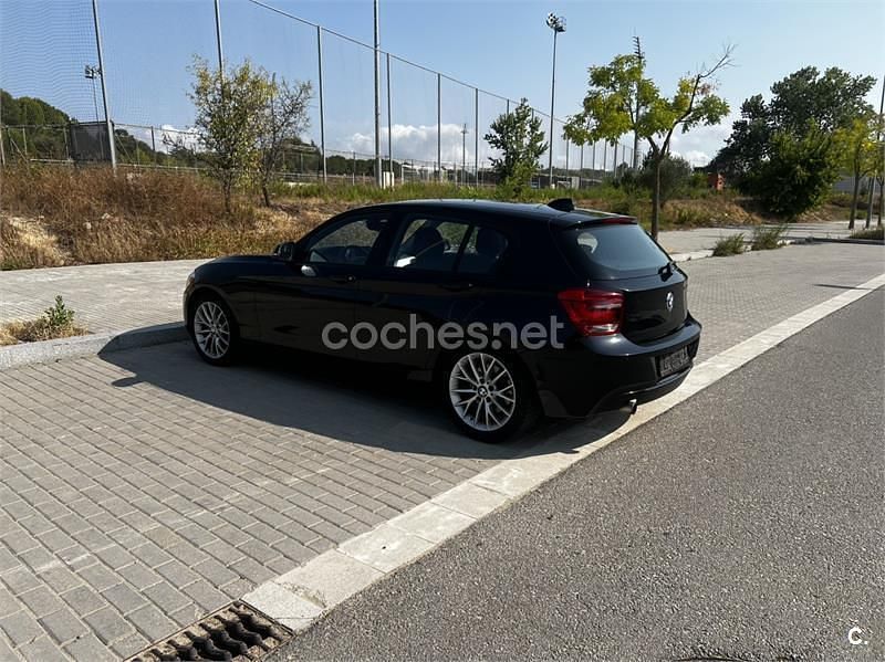 Usado BMW 120 177 CV (130 kW) 2012 Negro Utilitario
