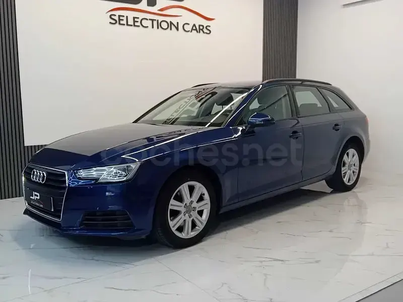 Usado Audi A4 S-Line 150 CV (110 kW) 2017 Azul Berlina