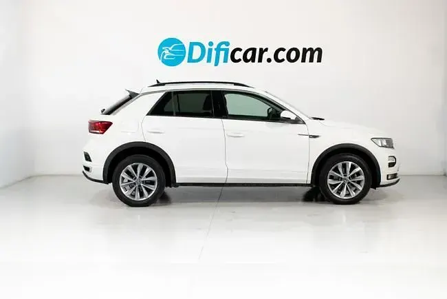 Usado VW T-Roc R-line 110 CV (80 kW) 2022 Blanco SUV