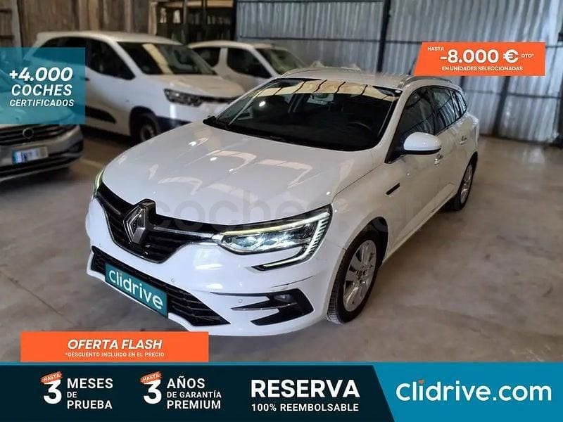 Usado Renault Mégane GrandTour Business 115 CV (84 kW) 2021 Blanco Familiar