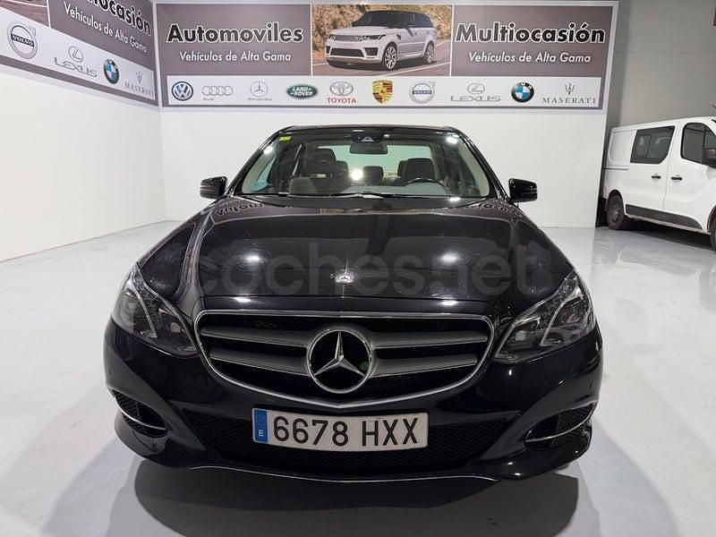 Usado Mercedes E350 252 CV (185 kW) 2014 Negro Berlina