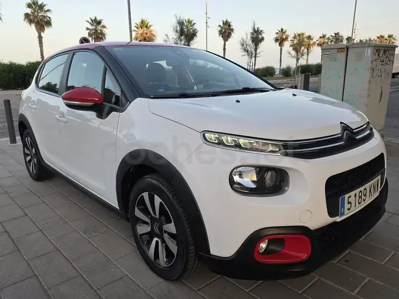 Usado Citroën C3 Feel 82 CV (60 kW) 2018 Blanco Utilitario