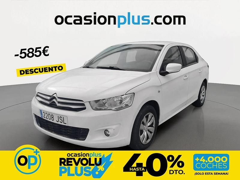 Usado Citroën C-Elysee I Seduction 100 CV (73 kW) 2016 Blanco Berlina