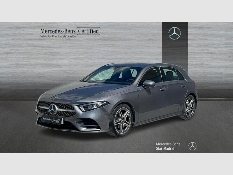 Blanco Usado 2022 Mercedes A200 AMG line Berlina | 30.990 € (Precio justo) - Imagen 1/4