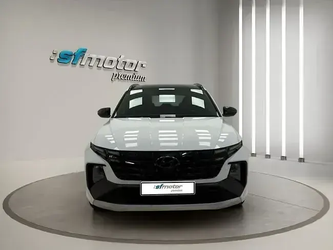 Usado Hyundai Tucson N Line 136 CV (100 kW) 2022 Blanco SUV