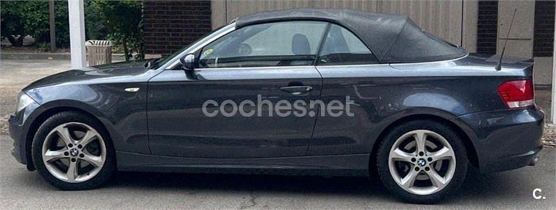 Gris / plata Usado 2008 BMW 120 Cabriolet Descapotable | 9000 € (Super precio) - Imagen 1/3
