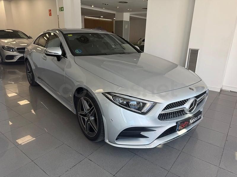 Usado Mercedes CLS450 367 CV (269 kW) 2018 Gris / plata Berlina