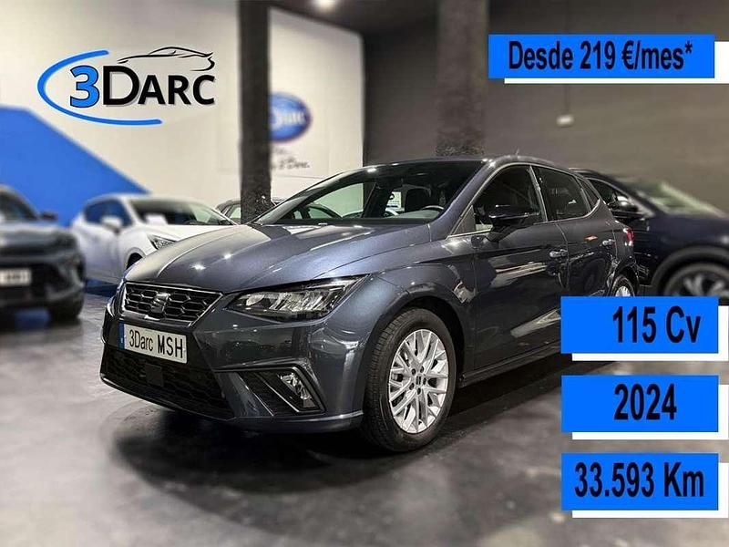 Usado Seat Ibiza FR 116 CV (85 kW) 2024 Gris Utilitario
