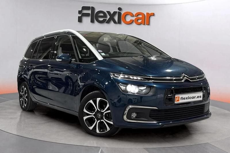 Azul Usado 2020 Citroën C4 SpaceTourer PureTech Monovolumen | 16.490 € (Precio justo) - Imagen 1/4