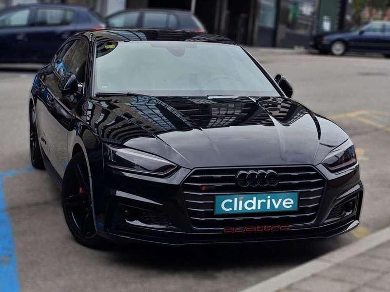 Usado Audi A5 Sportback Ambiente 218 CV (160 kW) 2017 Negro Utilitario