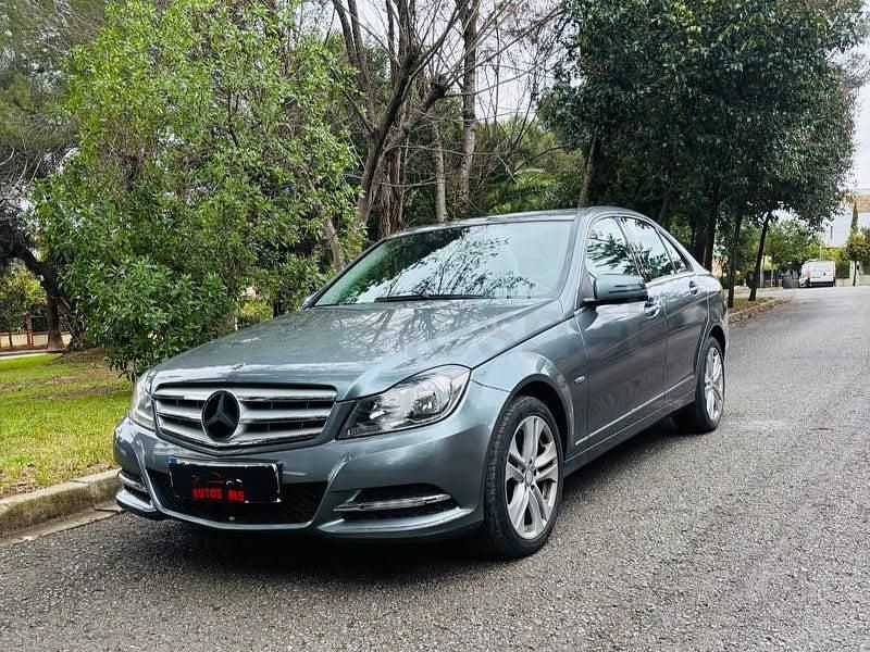 Usado Mercedes C220 Avantgarde 170 CV (125 kW) 2012 Gris / plata Berlina