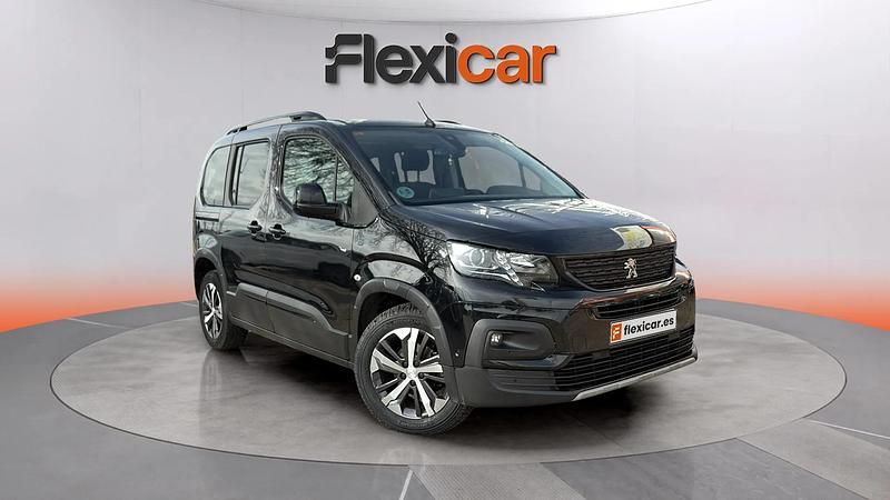 Usado Peugeot Rifter GT 102 CV (75 kW) 2021 Negro Monovolumen