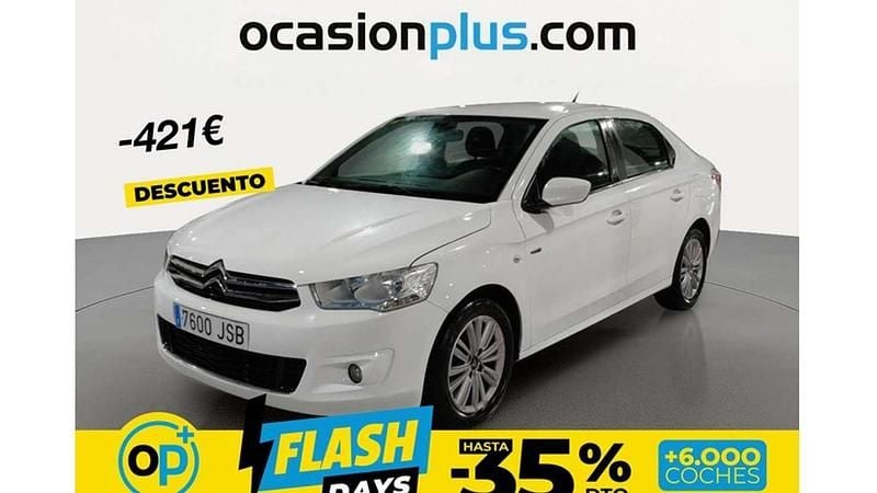 Usado Citroën C-Elysee I Exclusive 99 CV (72 kW) 2016 Blanco Berlina