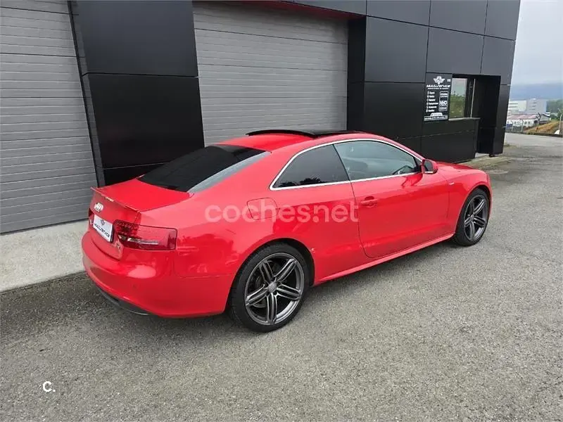 Usado Audi A5 S-Line 180 CV (132 kW) 2010 Rojo Coupe