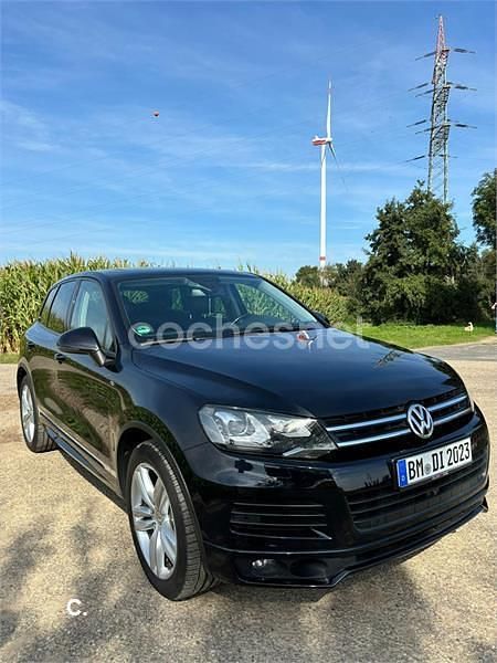 Usado VW Touareg R-line 245 CV (180 kW) 2014 Negro SUV