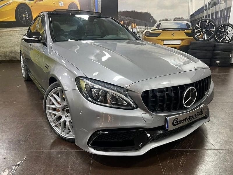 Gris / plata Usado 2016 Mercedes C63 AMG Berlina | 42.500 € (Buen precio) - Imagen 1/4