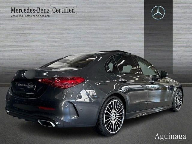 Gris grafito Usado 2024 Mercedes C220 AMG line | 54.890 € (Caro) - Imagen 1/4