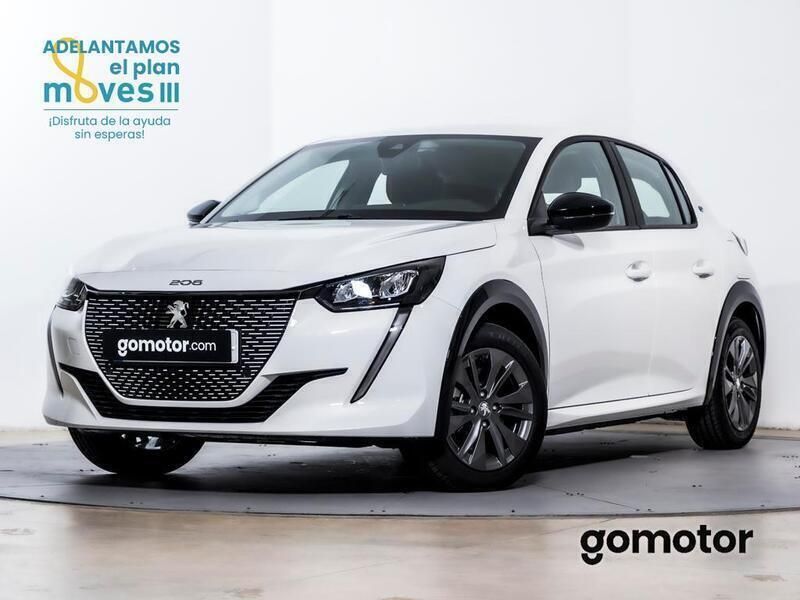 Blanco blanquise Usado 2023 Peugeot e-208 Active Utilitario | 31.990 € - Imagen 1/4
