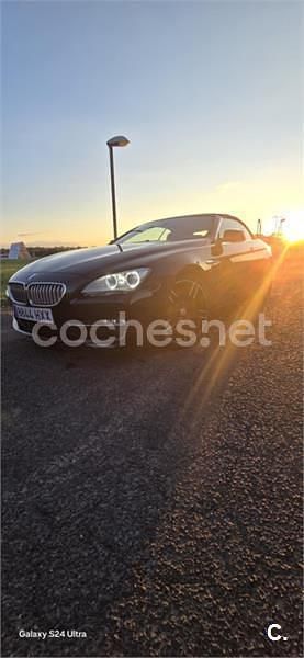 Negro Usado 2012 BMW 650 Cabriolet Descapotable | 24.500 € - Imagen 1/4