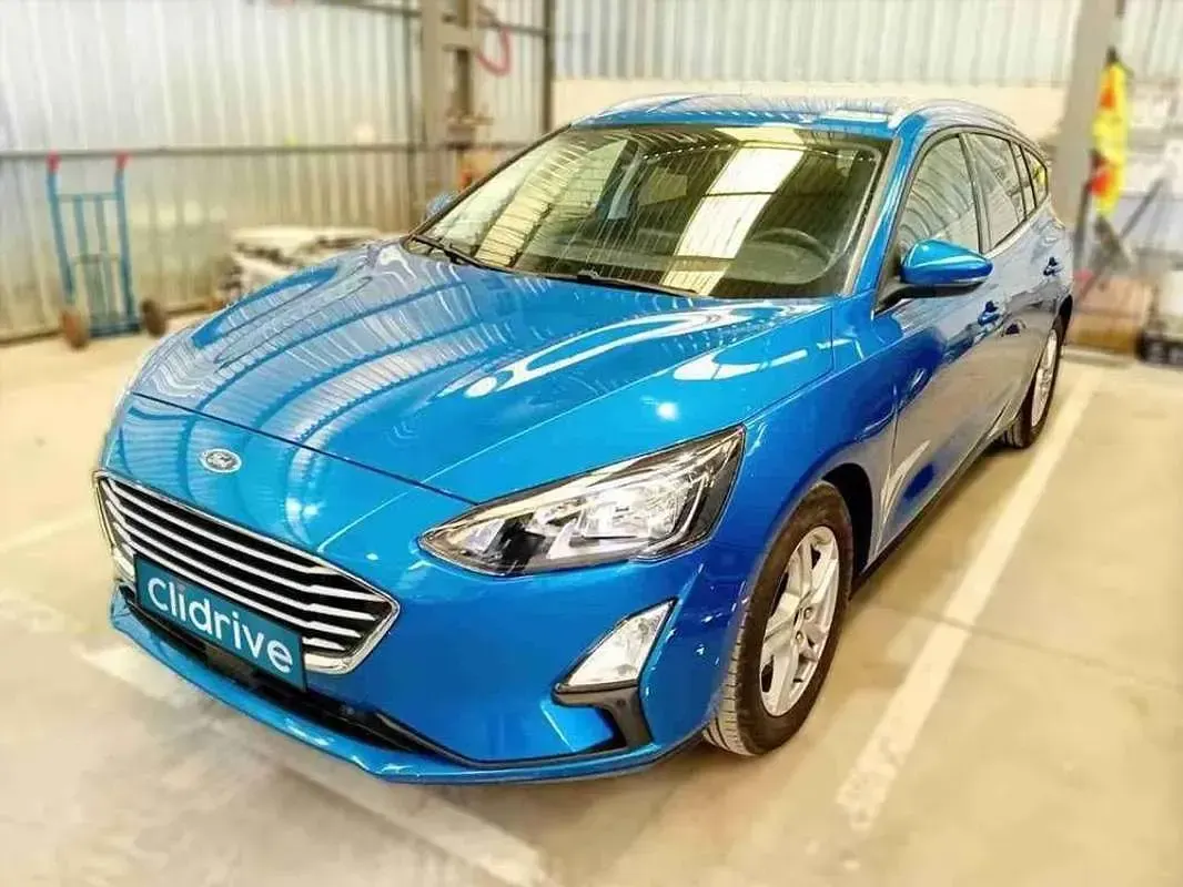 Usado Ford Focus Trend+ 120 CV (88 kW) 2022 Azul Utilitario