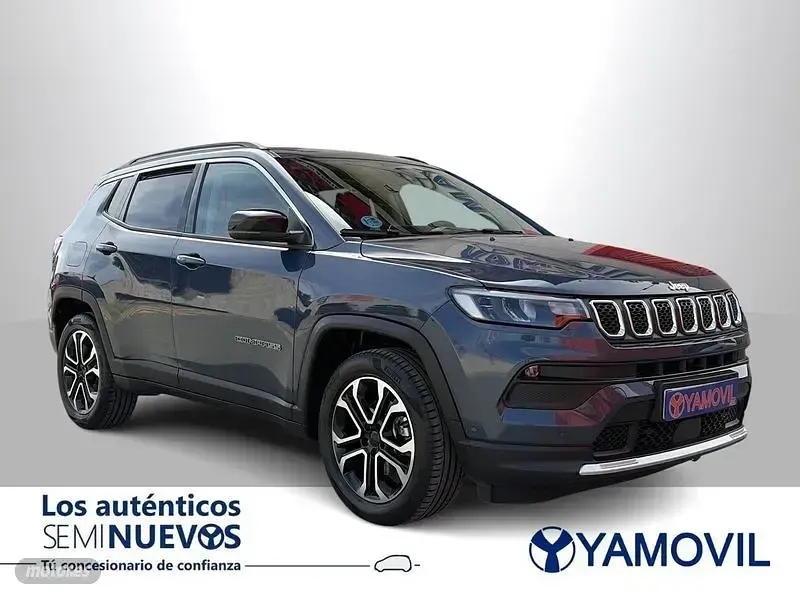 Usado Jeep Compass Limited 130 CV (95 kW) 2022 Azul SUV