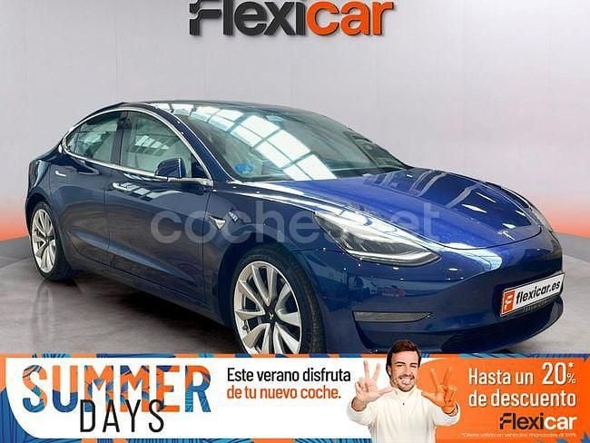 Usado Tesla Model 3 350 kW (476 CV) 2020 Azul Berlina