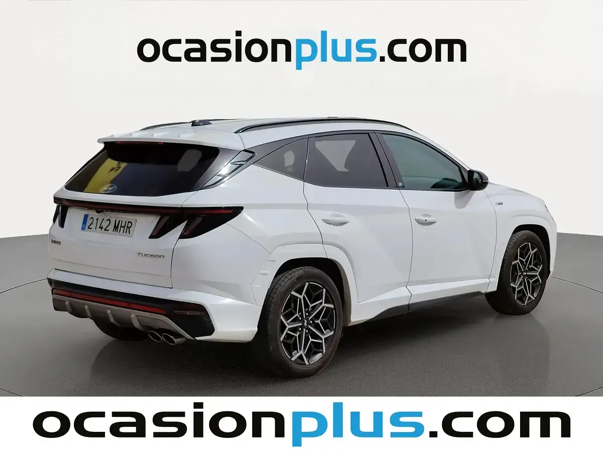 Usado Hyundai Tucson N Line 150 CV (110 kW) 2023 Blanco SUV