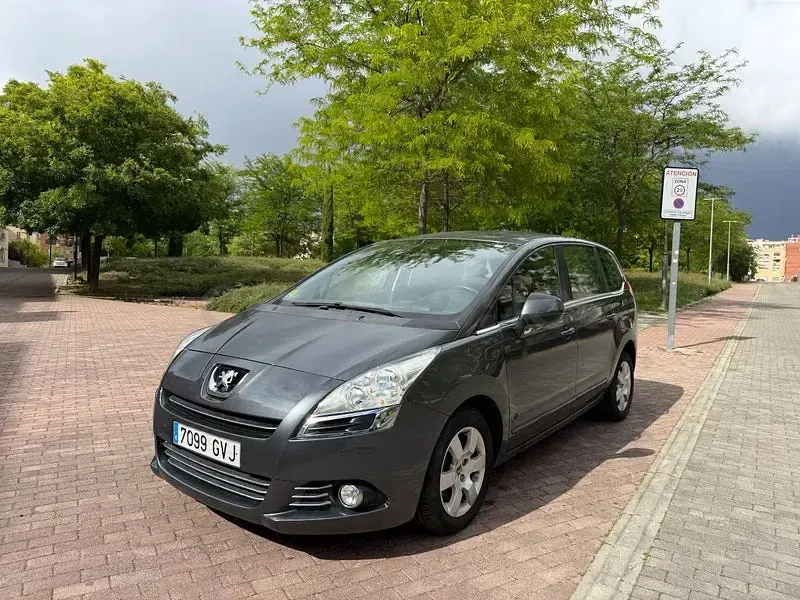 Usado Peugeot 5008 Premium 110 CV (80 kW) 2011 Gris / plata Monovolumen
