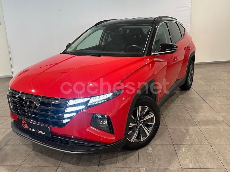 Rojo Usado 2021 Hyundai Tucson SUV | 22.500 € (Precio justo) - Imagen 1/4