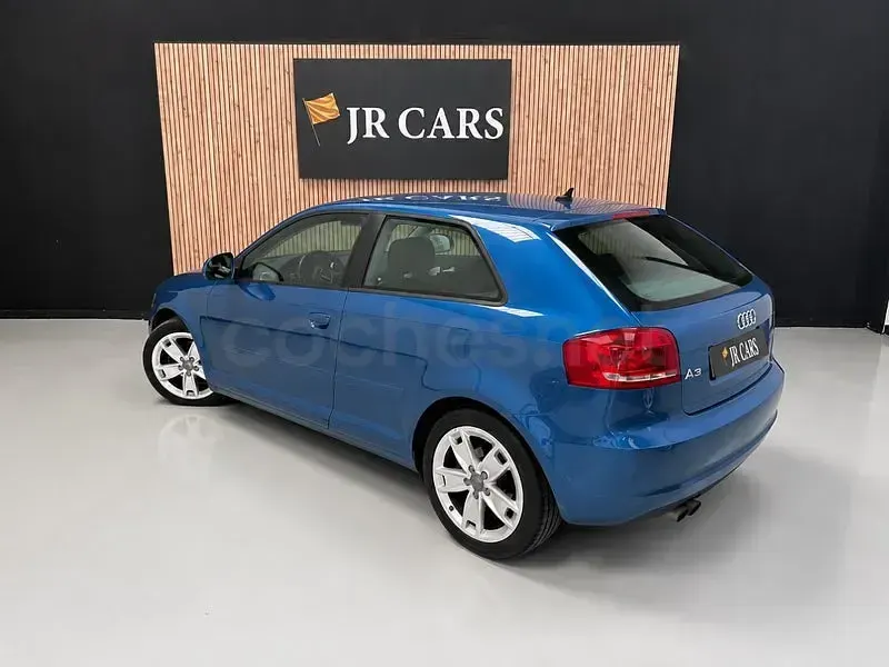 Usado Audi A3 Ambition 140 CV (102 kW) 2009 Azul Utilitario