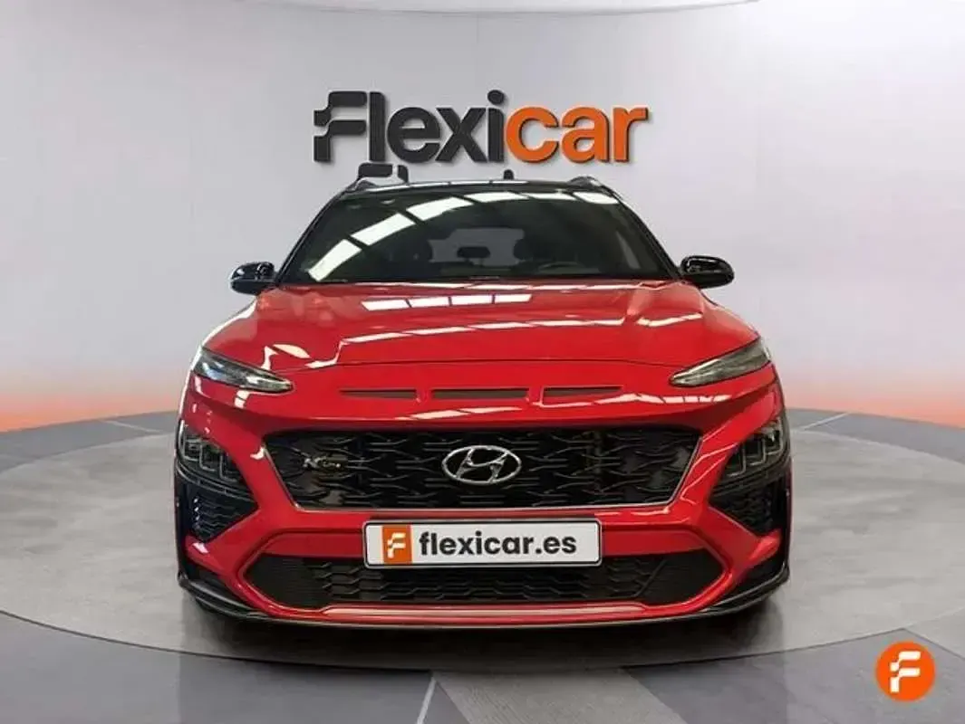 Usado Hyundai Kona N Line 120 CV (88 kW) 2021 Rojo SUV