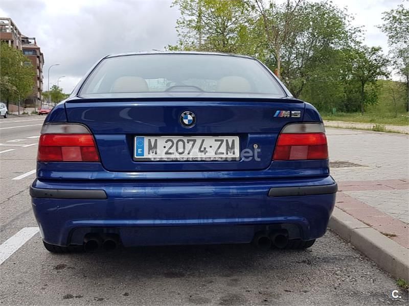 Usado BMW M5 400 CV (294 kW) 2000 Azul Berlina